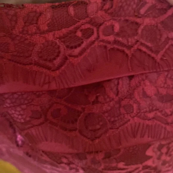 BHWM BEAUTIFUL SATIN&LACE BUSTIER TOP GREAT CONDITION WITH REMOVABLE STRAPS - Picture 2 of 6